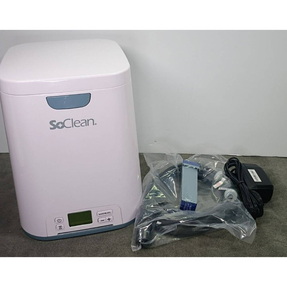 Unused SoClean 2 Cleaner & Sanitizer Machine SC1200 w/Filter, Adapter + Hose